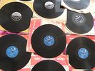 12 GREAT 78'S, ELVIS, CARL PERKINS, GENE VINCENT, BILL HALEY, EVERLY BROS. V/G.