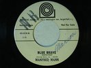 Manfred Mann (inst. 45) BLUE BRAVE / BROTHER JACK   Prestige 314 VG to VG+