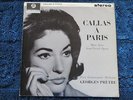 MARIA CALLAS A Paris LP UK Columbia SAX 2503 SAX2503 Vinyl = vg++  (10298)