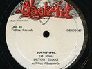Devon Irons - Vampire / Sangie Davis - Words JA orig Black Art GRAIL 12