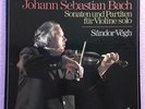 SANDOR VEGH  Bach Solo Violin   ORIG Telefunken Stereo 3-LPS GER-1976 NM
