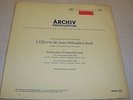BACH The Works Of Suites Violoncello LP Archiv STEREO Fournier