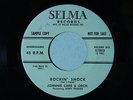 Johnnie Carr 45 ROCKIN' SHOCK / HITTIN' THE ROAD   Selma 1003 VG+  to VG++