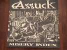 Assuck Misery Index LP Rare OOP Sound Pollution Records Grindcore Orig Hardcore