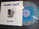 Nada Surf Karmic vinyl LP RARE Clear Vinyl w/ Blue Splatter limited edition