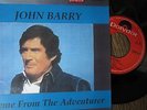 45rpm.    john barry     the adventurer