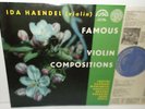 SUA 10465  Tartini Sarasate Paganini Ida Haendel Famous Violin Compositions