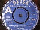 THE POETS - That's The Way It's Got To Be - Orig. UK PROMO 7