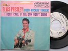 ELVIS PRESLEY Good Rockin Tonight WHITE LABEL PROMO RCA Gold Standard 45 PS w335