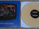 NIRVANA - UNPLUGGED ALTERNATIVE - 12 INCH CREAM-SPLATTERED VINYL - RARE - MINT