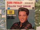 NOS - Elvis Presley 45 w/ Hard Picture Sleeve -Follow That Dream EPA 4368 Ep RCA