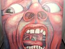 KING CRIMSON IN THE COURT OF THE CRIMSON KING Island pink rim LP A-4U B-4U