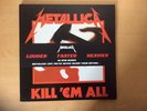 metallica kill em all 180g Vinyl 45rmp Double Lip