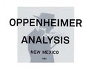 OPPENHEIMER ANALYSIS New Mexico 2x LP NEW VINYL Minimal Wave Deux Autumn Human L