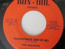 Holidays, The - Procrastinate (Why Do We ) / S (Inst.)