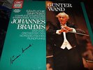 GÜNTER WAND : BRAHMS SÄMTLICHE SINFONIEN AUTOGRAPHED () 2LP BOX 1983 EMI DMM