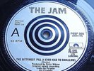 The Jam - The Bitterest Pill UK Polydor 1982 French 7