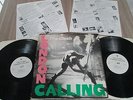 THE CLASH LONDON CALLING 2 LP FIRST UK PRESS w INSERTS VG / EX VINYL PUNK DAMNED
