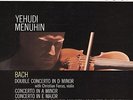 YEHUDI MENUHIN - BACH Concertos. New 180g vinyl LP