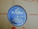 JAZZ JELLY ROLL MORTON & RED HOT PEPPERS ON BLUEBIRD # 10253   78 RPM RECORD