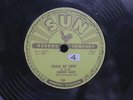 JOHNNY CASH Train Of Love / There You Go SUN 258 ROCKABILLY 78