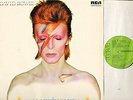 DAVID BOWIE aladdin sane INTS 5067 uk rca international green label LP PS EX/EX