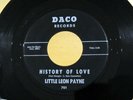 Teen Rock 45 LITTLE LEON PAYNE History Of Love/King Of The Hills DACO 701/2 NM