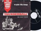 BILLY STRANGE Thunderball b/w 8th Man Theme Danish 45PS 1965 James Bond