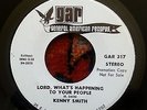 45 RPM KENNY SMITH WLDJ Lord What's Happening To Your People Northern Soul NM
