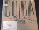 Led Zeppelin Lp Coda Signed By John Paul Jones , Jimmy Page , Robert Plant COA