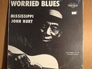 Mississippi John Hurt - Worried Blues / Piedmont Label Mint- in Shrink Wrap