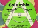 Warren Davis Monday Band - Love / Without fear (Columbia UK 1967) Demo