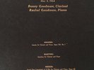 BENNY GOODMAN LIVE 1964 CAPITOL LP LILI BOULANGER MEMORIAL RECITAL
