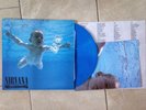 Nirvana Nevermind blaues Vinyl + Poster + Songtext
