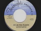 Buster Benton - Do As You Please / Catch Up With The World (Soul, 45)