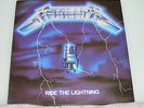 LP Schallplatte Vinyl Metallica - Ride the Lightning Vertigo-Label VG+