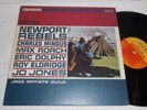 MINGUS ROACH DOLPHY ELDRIDGE JONES Newport Rebels '60 CANDID ORIG JAZZ LP NMint