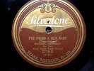 CLARENCE WILLIAMS DIXIE WASHBOARD BAND - ‘I'VE FOUND A NEW BABY’ SILVERTONE 78