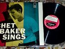 CHET BAKER LP Chet Baker Sings WORLD PACIFIC / VOGUE UK LAE 12164 EX 
