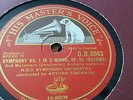 BRAHMS SYMPHONY NO1 IN C MINOR NBC SYMPHONY ORCH ARTURO TOSCANINI HMV DB8939--43