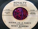 Ripping Mod Soul Dance Floor Rocker 45 Nicky Robbins Going To A Party HEAR
