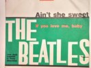 The Beatles: Ain't she sweet+1. Orig. Italy press. Wrong name. PS ONLY. NO 7
