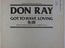 Don Ray - Got To Have Loving 12