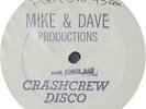 CRASH CREW High Power Rap MIKE & DAVE Very 1st BOOT OF CAR PRESS Rare Disco Rap