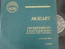 PASQUIER TRIO / MOZART divertimento / VOX DL 6030