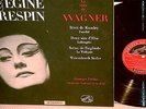 RARE TITLE *ASDF 229*REGINE CRESPIN *WAGNER RECITAL *LVDSM DOEL  RED & SILVER