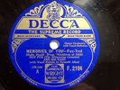 Rarest Al Bowlly 78 with Roy Fox Band  F2194 Memories of You/You're Lucky To Me