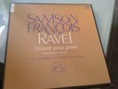 french box 3 lp SAMSON FRANCOIS /RAVEL/PIERRE BARBIZET OEUVRE POUR PIANO. Stereo