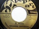 EDUARDO DAVIDSON 45 El Mudo / Viaje Y La Renuncia POP ART Near-MINT Latin  a117