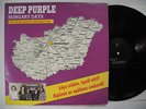 DEEP PURPLE rare live 3 LP: Hungary Days  Budapest 1987